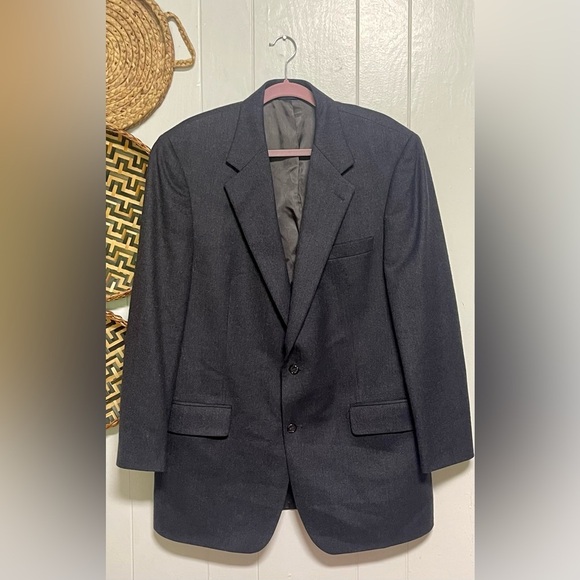 Brooks Brothers Blazer Navy Jacket 85% Lambswool 15% cashmere - Picture 2 of 10